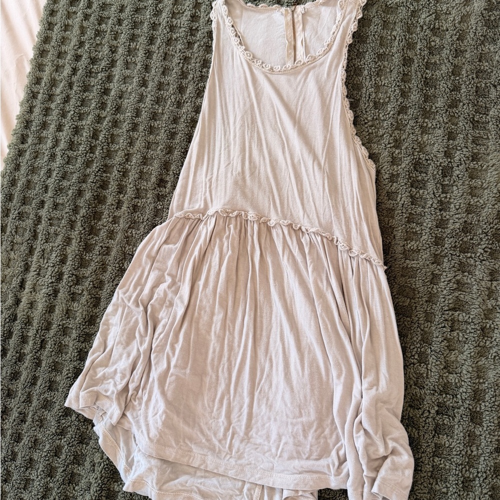 POL Cream Textured Trim Top